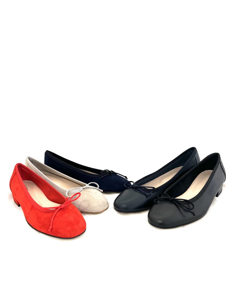Fabri Ballerina mit kleinem Absatz