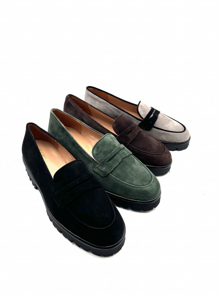 Fabri Herbstslipper mit Profilsohle