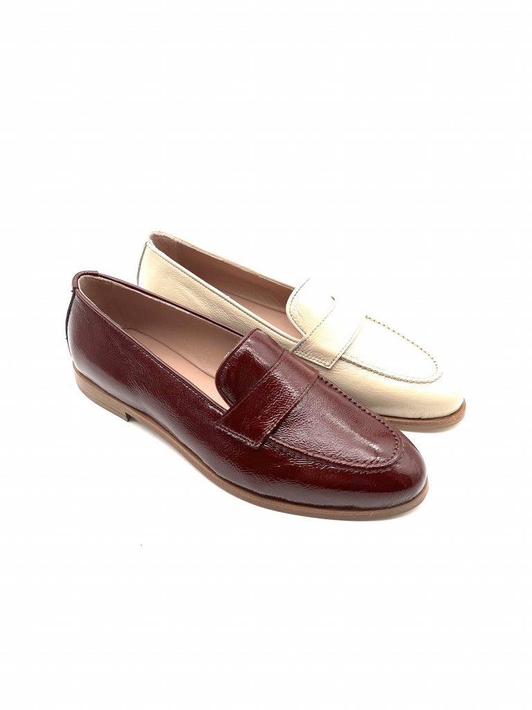 Caiman Loafer in Lackleder