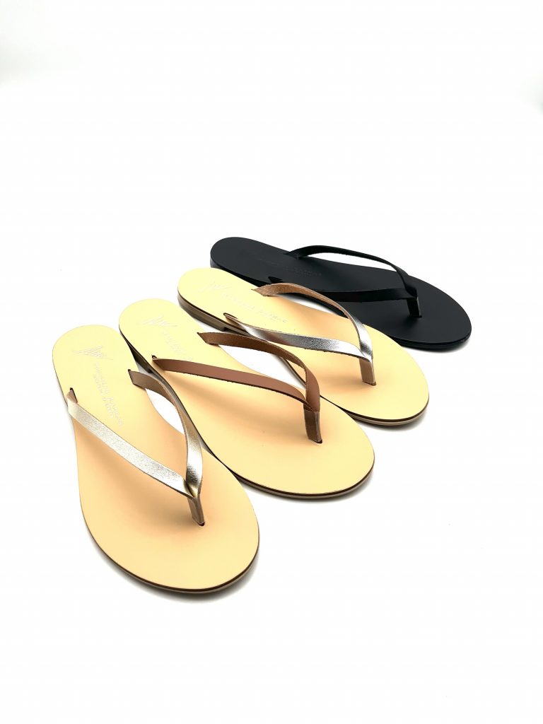 Lainas Leder Flip Flop Athena