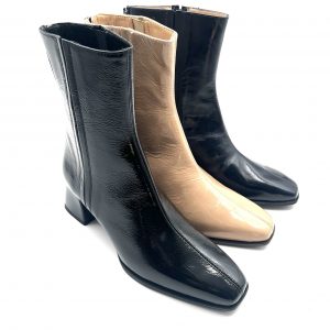 Unisa Lacklederstiefelette Lucas