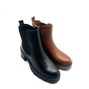 Carmela Chelsea-Boot mit kleinem Absatz und Profilsohle