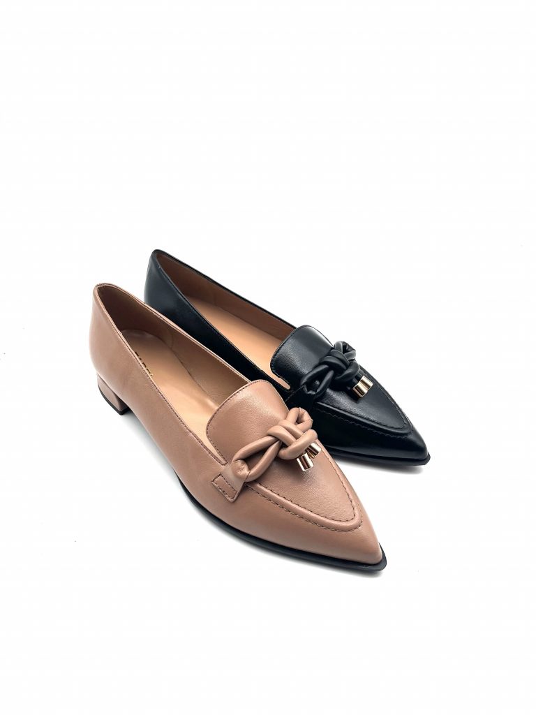 Fabri Slipper mit Zierknoten