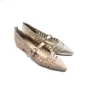 Carmela Flechtballerina mit Riemen