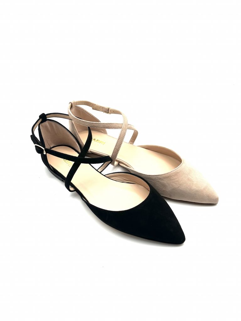 Fabri Lace-up Ballerina-Sandale