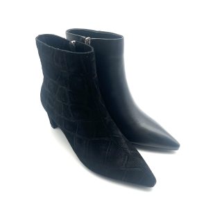 KMB Stiefelette spitz mit kleinem Absatz