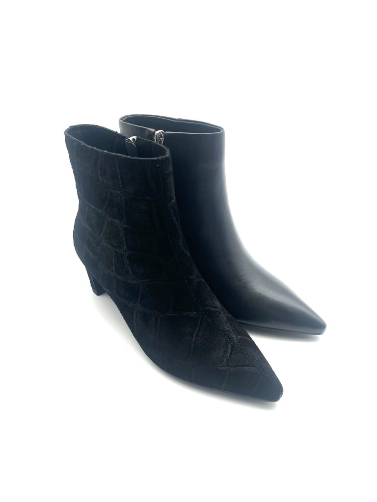 KMB Stiefelette spitz mit kleinem Absatz