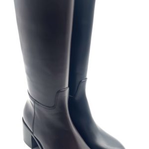 Anima Stiefel mit Absatz und runder Spitze