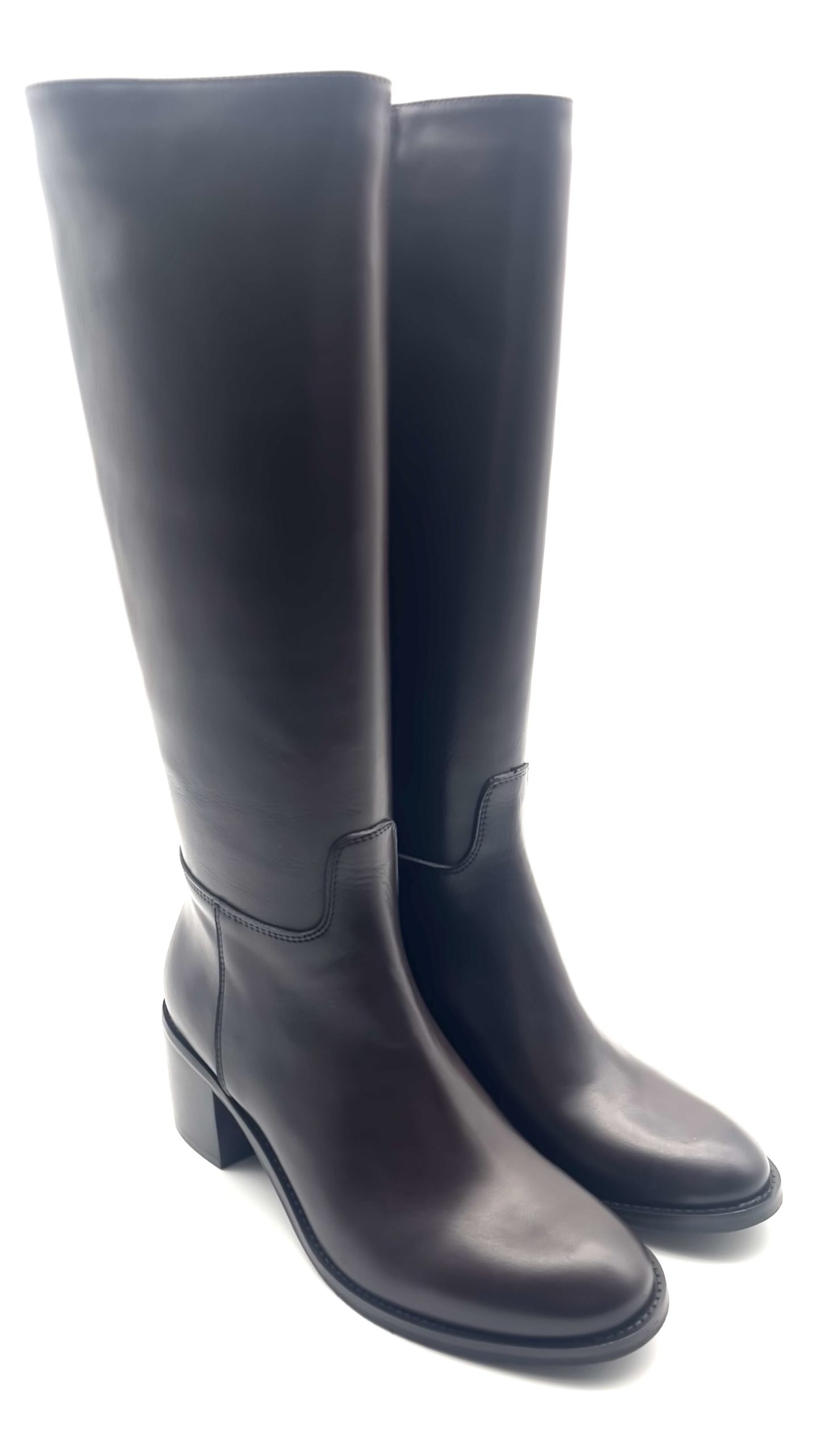 Anima Stiefel mit Absatz und runder Spitze – Bild 2
