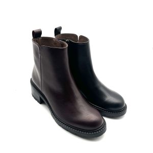 Wonders Stiefelette mit kleinem Absatz und Profilsohle