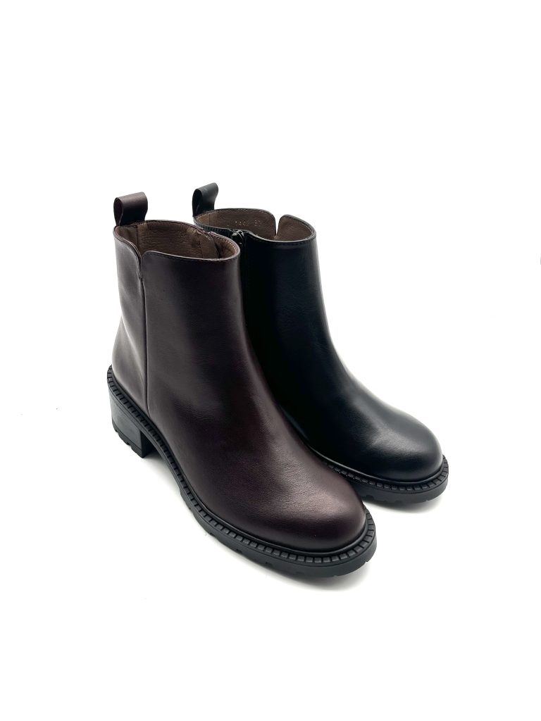 Wonders Stiefelette mit kleinem Absatz und Profilsohle