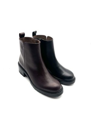 Wonders Stiefelette mit kleinem Absatz und Profilsohle